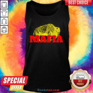 Nice 6 Bills Gold Mafia Tank Top - Design by Handstee.com