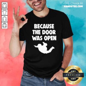 Nice Because The Door Was Open Skydrive Shirt - Design by handstee.com