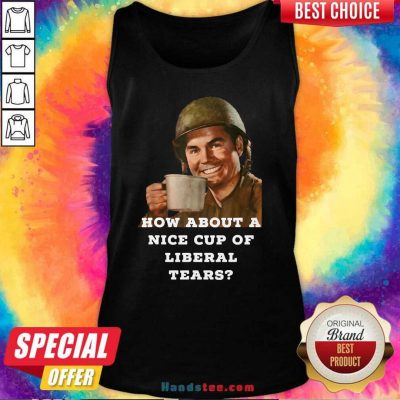 Nice Cup 89 Liberal Tears Tank Top - Design by Handstee.com