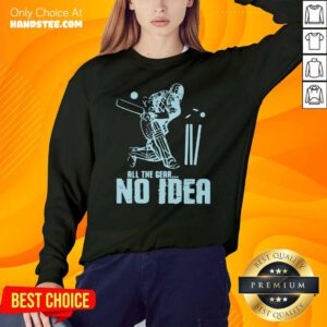 Nice Hockey 47 All The Gear No Idea SweatShirt - Design by Handstee.com