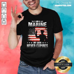 Nice I Am A Marine 1 My Oath Shirt - Design by Handstee.com