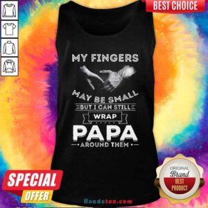 Nice I Still Wrap Papa 96 Tank Top - Design by Handstee.com