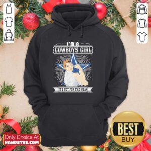 Nice Im A Dallas 53 Cowboys Girl Hoodie - Design by Handstee.com