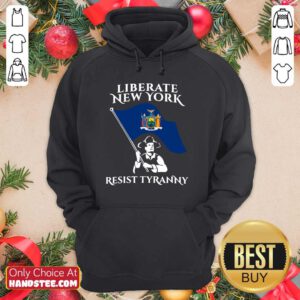 Nice Liberate New York Tyranny 14 Hoodie - Design by Handstee.com