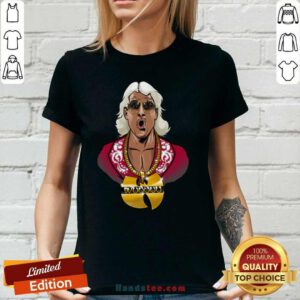 Nice Ric Flair Wu-Tang Clan 41 V-neck - Design by Handstee.com