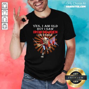 Nice Saw Iron Maiden 42 On Stage Shirt - Design by Handstee.com