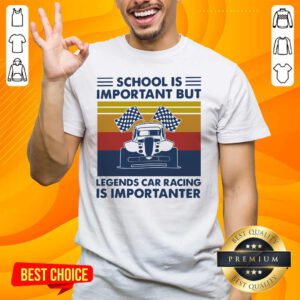 Nice School Important 5 Legends Car Shirt - Design by Handstee.com