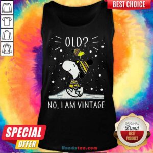 Nice Snoopy And Woodstock 44 Tank Top - Design by Handstee.com