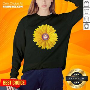 Official Clemson Tigers Football Sunflower Sweatshirt - Design by handstee.com