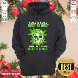 Original Ashes To Dust Is A 8 Must Hoodie - Design by Handstee.com