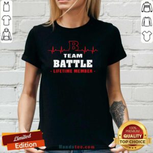Perfect Team Battle Lifetime 6 Member V-neck - Design by Handstee.com