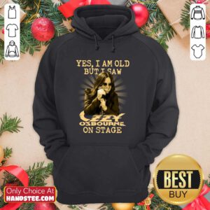 Perfect Yes Ozzy Osbourne On Stage 16 Hoodie - Design by Handstee.com