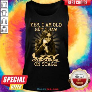 Yes Ozzy Osbourne On Stage 16 Tank Top - Design by Handstee.com