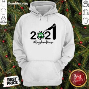 Premium 2021 Coronavirus #Registered Nurse Hoodie - Design by handstee.com