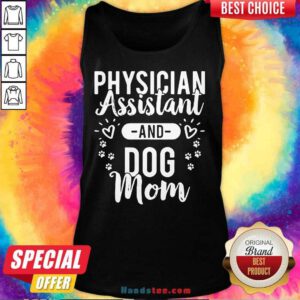 Premium 3 Assistant Physician Dog Mom Tank Top - Design by Handstee.com