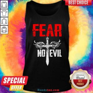 Premium Fear 51 No Evil Tank Top - Design by Handstee.com