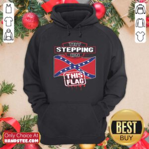 Premium Try Stepping On This Novorossiya Flag Hoodie - Design by handstee.com