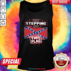 Premium Try Stepping On This Novorossiya Flag Tank Top - Design by handstee.com