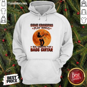 Pretty 22 Play Bass Guitar Moon Hoodie - Design by Handstee.com