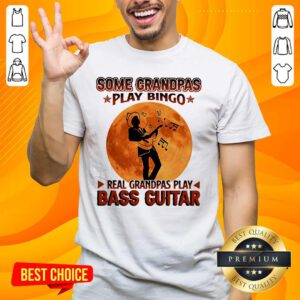 Pretty 22 Play Bass Guitar Moon Shirt - Design by Handstee.com
