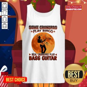 Pretty 22 Play Bass Guitar Moon Tank Top - Design by Handstee.com