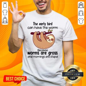 Pretty Early Bird Can Have 3 Worm Shirt - Design by Handstee.com