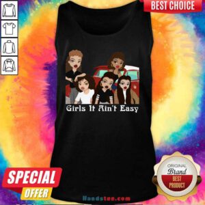 Pretty Girls 6 It Aint Easy Tank Top - Design by Handstee.com