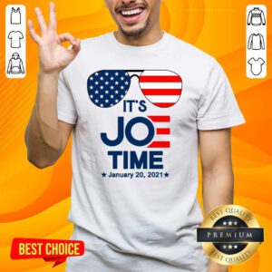 Pretty Its Joe Time January 20 2021 Shirt - Design by Handstee.com