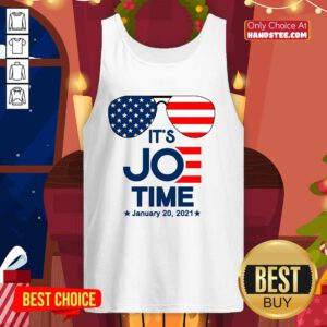 Pretty Its Joe Time January 20 2021 Tank Top - Design by Handstee.com