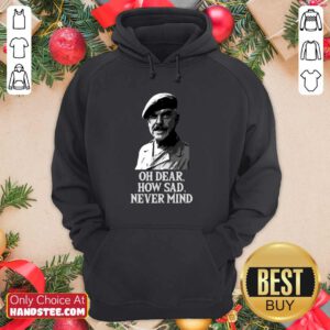 Sad 100 How Sad Never Mind Hoodie - Design by Handstee.com