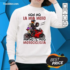 Sad La Mia Moto Motociclista Bakker And Visser 6 Sweater
