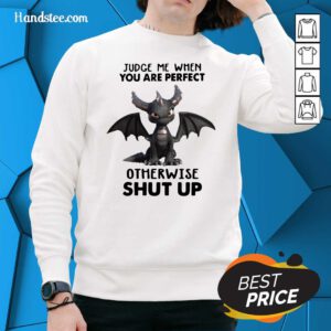 Stressed Judge Me When You Are Perfect Otherwise 13 Shut Up Dragon Sweater - Design by Handstee.com