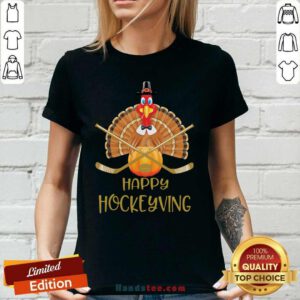 Tense Happy 8 Hockeyving Rooster Ladies Tee - Design by Handstee.com