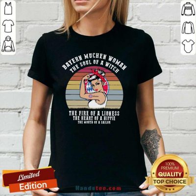 Tense Strong Girl Bayern Munich Woman The Soul Of A Witch 2 Ladies Tee
