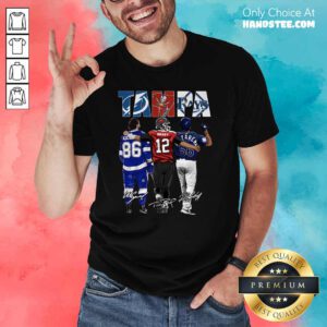 Terrific Tampa Kucherov Tom Brady Arozarena 2 Shirt