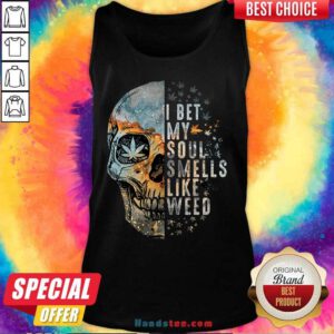 Top 6 Soul Smells Like Weed Tank Top - Design by Handstee.com