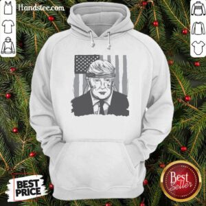 Top America Ribbon Usa Flag Donald Trump 2020 Graphic Hoodie - Design by handstee.com