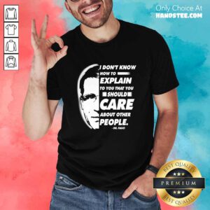 Top Care About 39 People Dr Fauci Shirt - Design by Handstee.com