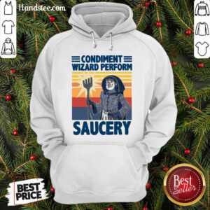 Top Condiment Wizard 5 Perform Hoodie - Design by Handstee.com