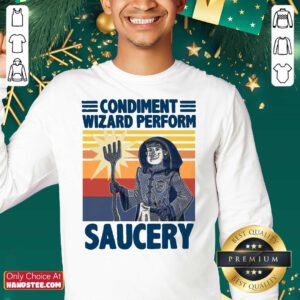 Top Condiment Wizard 5 Perform SweatShirt - Design by Handstee.com