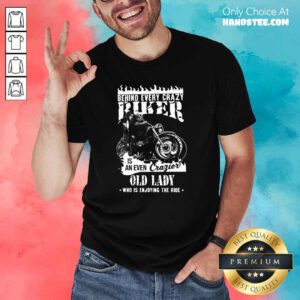Top Crazy Buker Enjoying The Ride 5 Shirt - Design by Handstee.com