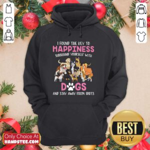 Top I Found Key To Happiness Surround 9 Hoodie - Design by Handstee.com
