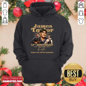 Top James Taylor 55th Anniversary Hoodie - Design by Handstee.com