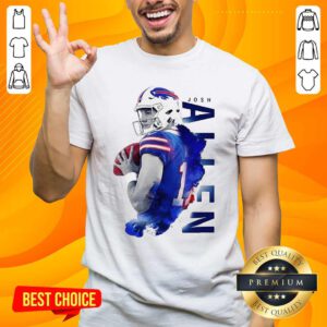 Top Josh Allen 17 Buffalo Bills Football Shirt - Design by handstee.com