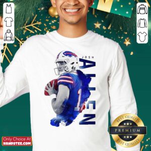 Top Josh Allen 17 Buffalo Bills Football Sweatshirt - Design by handstee.com