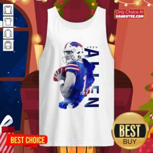 Top Josh Allen 17 Buffalo Bills Football Tank Top - Design by handstee.com