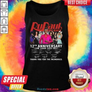 Top Rupauls Drag Race 12th Tank Top - Design by Handstee.com