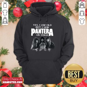 Top Yes I Saw Panther 48 On Stage Hoodie - Design by Handstee.com