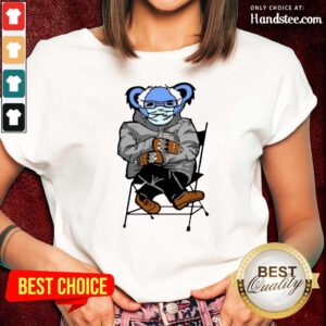 Upset The Bernie Sanders Face Mask 2021 Ladies Tee