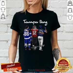 Great Tampa Bay Kucherov Brady Arozarena 1 Ladies Tee